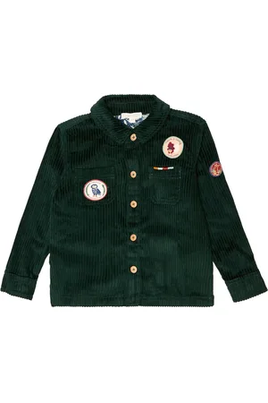 Louise Misha Akiri patches corduroy shirt jacket