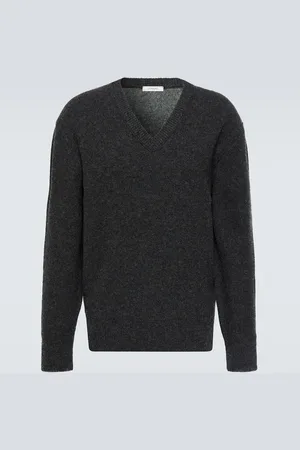 LEMAIRE V-neck wool sweater
