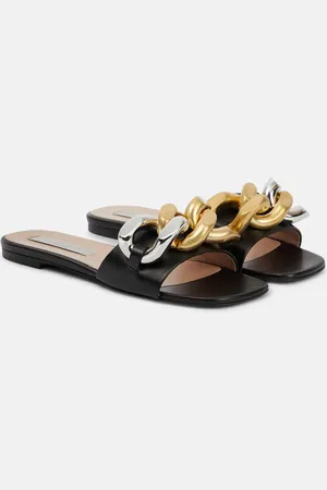 Stella McCartney Falabella faux leather slides