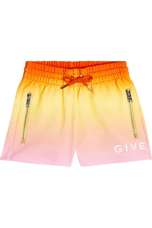 Givenchy Logo ombrÃ© cotton jersey shorts