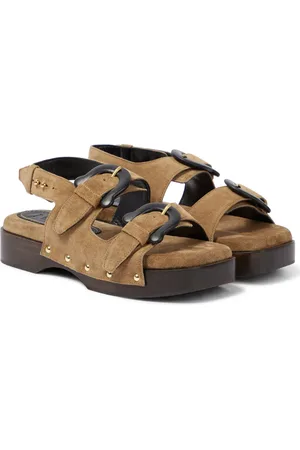 Nanushka Mahalia suede sandals