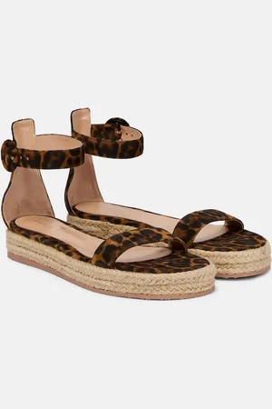 Gianvito Rossi Suede leather platform sandals