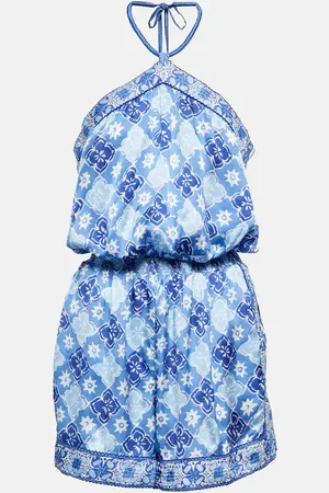 POUPETTE ST BARTH Isabelle printed halterneck jumpsuit