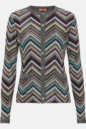Missoni Zig Zag wool-blend cardigan
