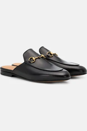Gucci Princetown leather slippers