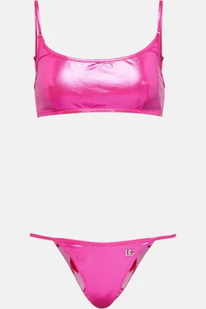Dolce & Gabbana Metallic bikini