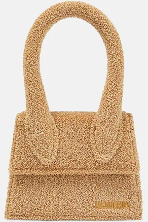 Jacquemus Le Chiquito Moyen raffia tote bag