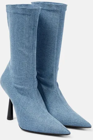 Gia Borghini Barthelise denim ankle boots