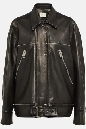 Khaite Herman leather jacket