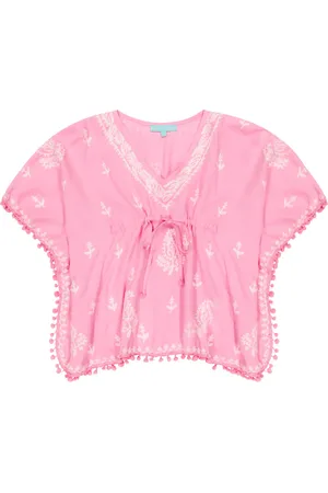 Melissa Odabash Baby Sharize embroidered kaftan dress