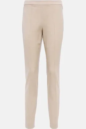 Loro Piana Mirel mid-rise slim wool-blend pants