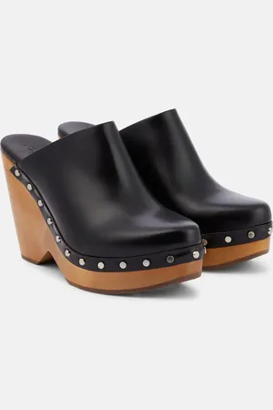 Isabel Marant Tsuko leather clogs