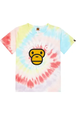 BAPE Baby MiloÂ® tie-dye cotton T-shirt