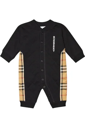 Burberry Baby Vintage Check cotton onesie