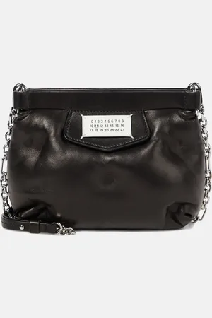 Maison Margiela Red Carpet Glam Slam Mini leather clutch