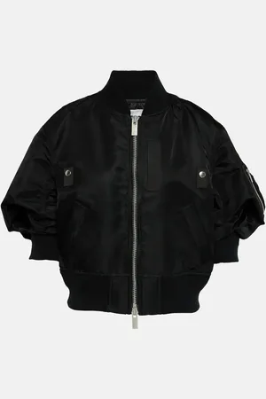 SACAI Zipped bomber jacket