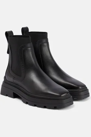 Jimmy Choo Veronique leather Chelsea boots