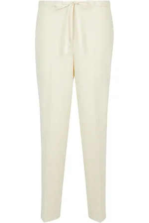 Jil Sander Wool-blend drawstring pants