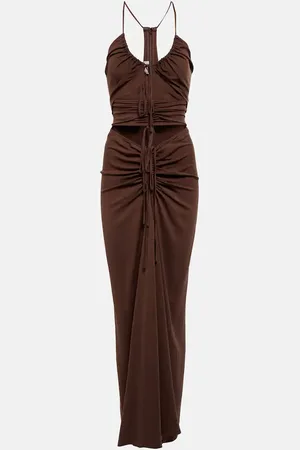 CHRISTOPHER ESBER Cutout halterneck maxi dress