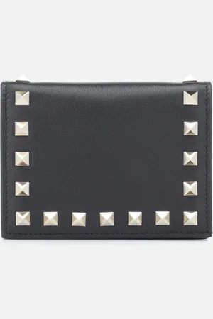 VALENTINO GARAVANI Rockstud leather wallet