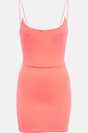 ALEX PERRY Caine corset minidress