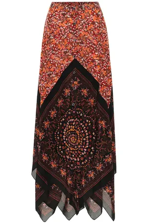 Altuzarra Hance floral silk maxi skirt