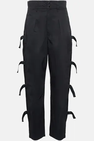 Marant Etoile Keowina high-rise tapered cotton pants