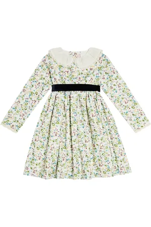 La Coqueta Helena floral cotton dress