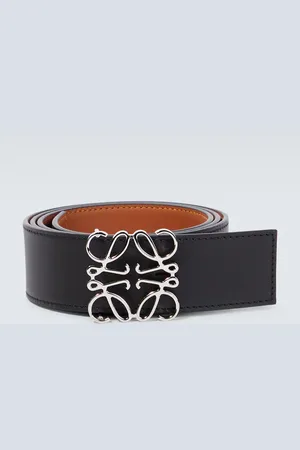 Loewe Anagram reversible leather belt