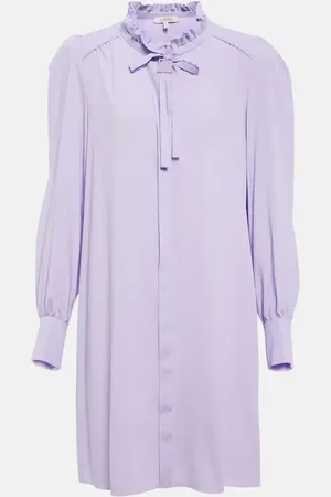 Dorothee Schumacher Modern Flow tie-neck minidress