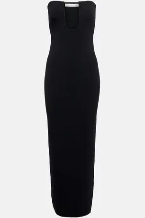 CHRISTOPHER ESBER Ribbed-knit bodycon maxi dress