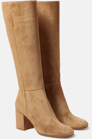 Gianvito Rossi Joelle suede knee-high boots