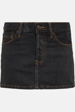 WARDROBE.NYC Denim miniskirt