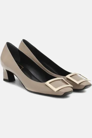 Roger Vivier Trompette 45 patent leather pumps