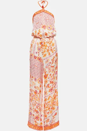 POUPETTE ST BARTH Isabelle printed halterneck jumpsuit