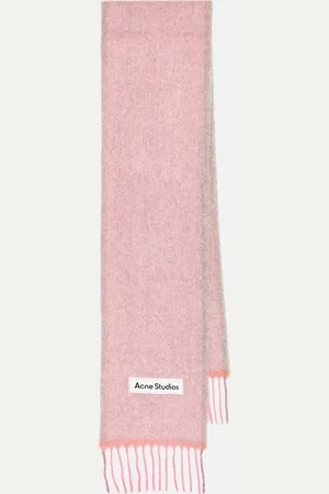 Acne Studios Vally Solid bouclÃ© scarf