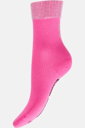 Wolford X Sergio Rossi embellished socks