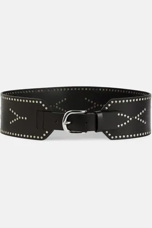 Isabel Marant Telma embellished leather belt