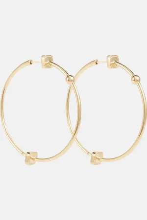 Eera EÃ©ra Unique Ninety 18kt hoop earrings