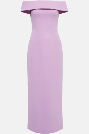 EMILIA WICKSTEAD Sandra wool maxi dress