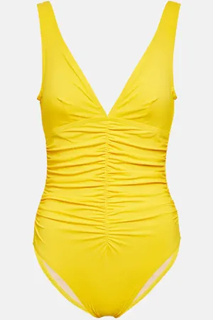 Karla Colletto Smart V-neck swimsuit