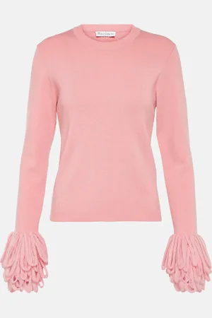 J.W.Anderson Fringed wool-blend sweater