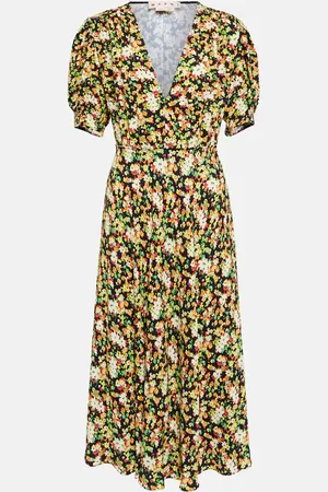 Marni Floral midi dress