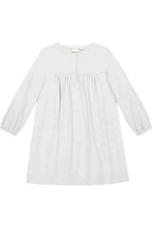 BONPOINT Brianna pinstriped cotton dress