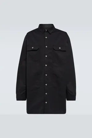 DRKSHDW BY RICK OWENS Cotton-blend poplin overshirt