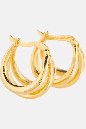 Sophie Buhai Triple Francois 18kt vermeil earrings