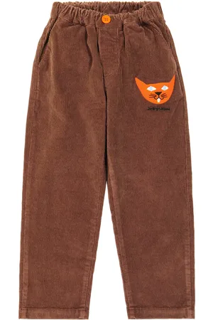 Jelly Mallow Cat cotton corduroy pants