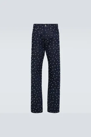 Lanvin Studded straight jeans
