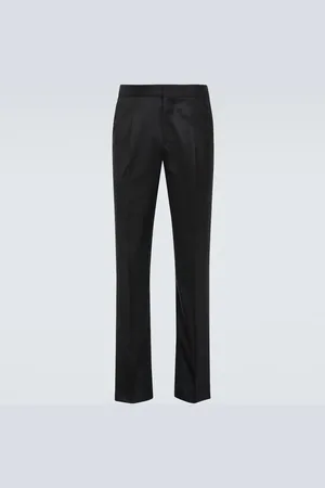 Brunello Cucinelli Wool and silk twill pants