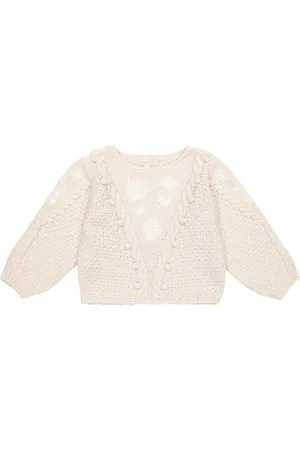 Louise Misha Acacia embroidered knitted sweater